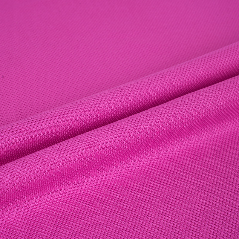 15p024 100%polyester pólové tričko Wicking Wicking odolné voči útočnej pletenej pikantnej tkanine